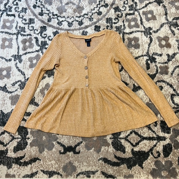 Daytrip Babydoll Sweater, Size XS - Picture 2 of 5